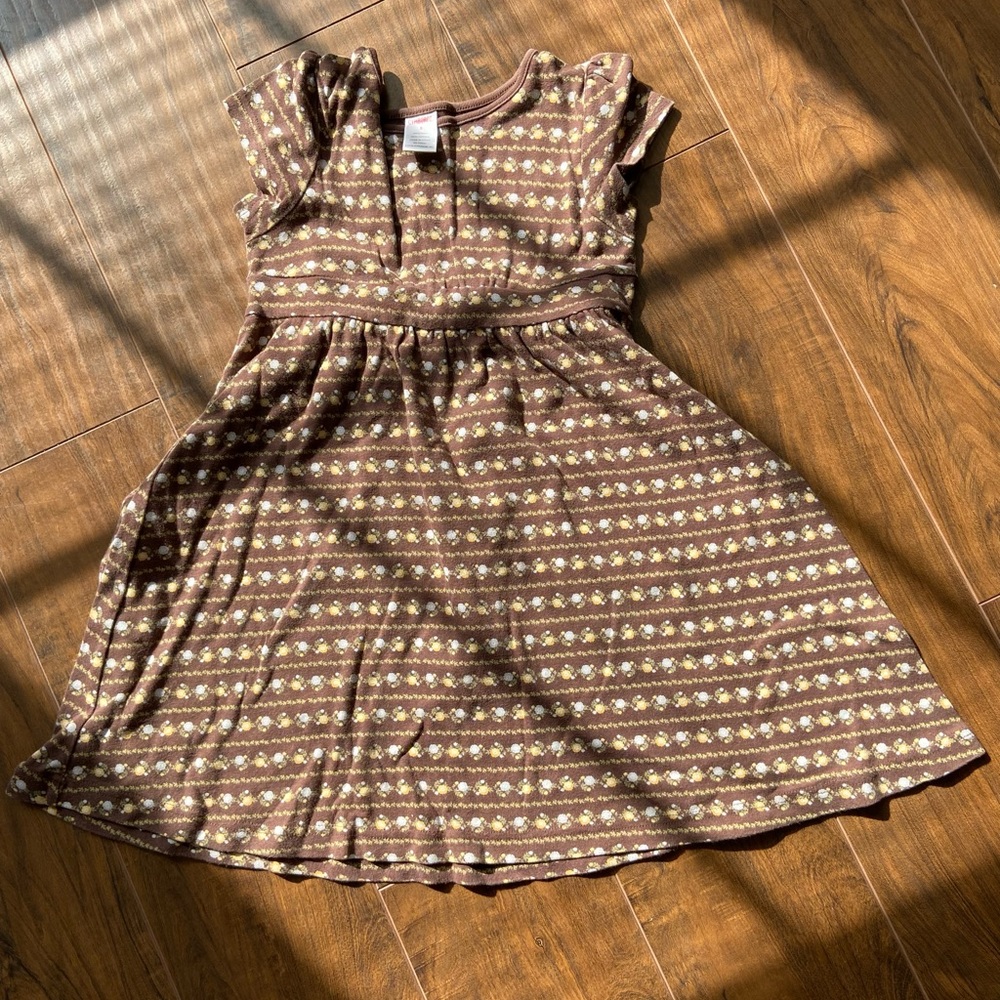 2 dresses (1 Gymboree+ one red dress)
